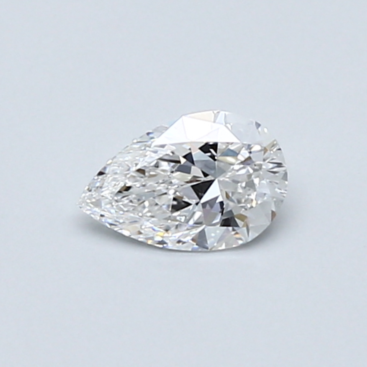 0.34-Carat Pear Shaped Diamond