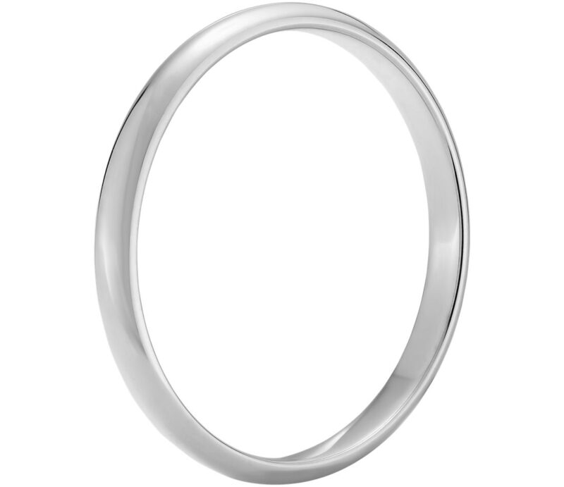 Classic Wedding Band in Platinum (2mm) - Image 2