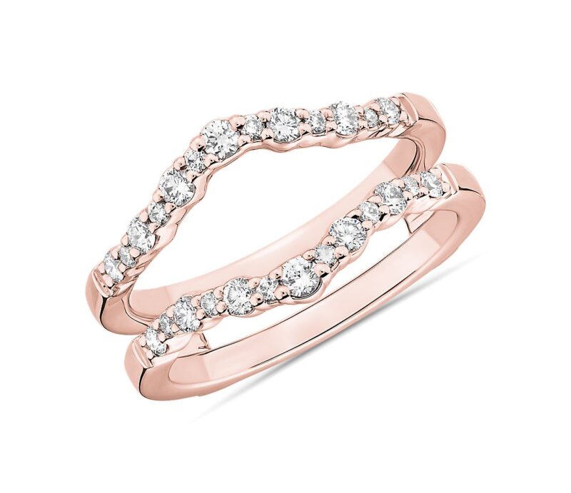 Crescendo Curved Diamond Guard in 14k Yellow Gold (3/8 ct. tw.) - Image 4