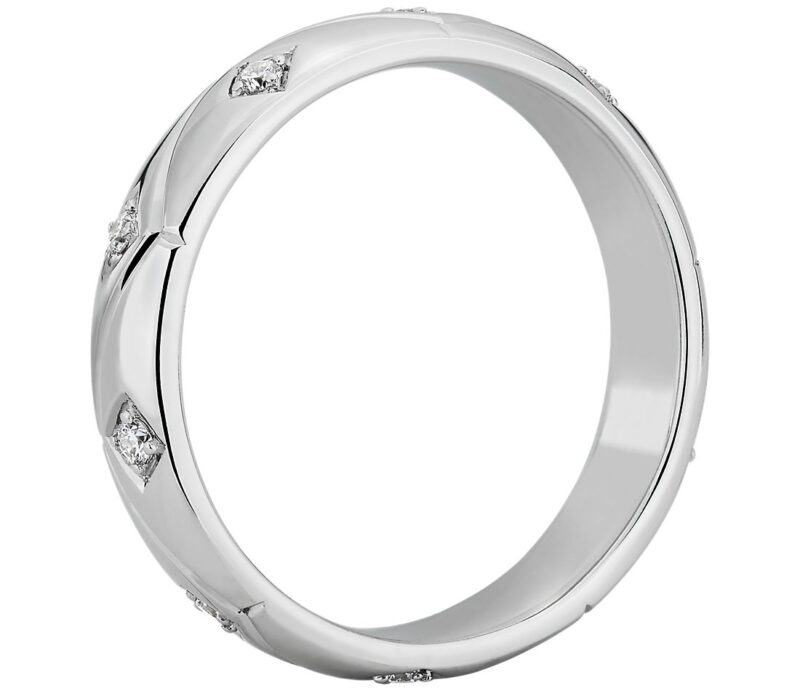 ZAC Zac Posen Starlight Band in 14k White Gold (1/10 ct. tw.) - Image 2