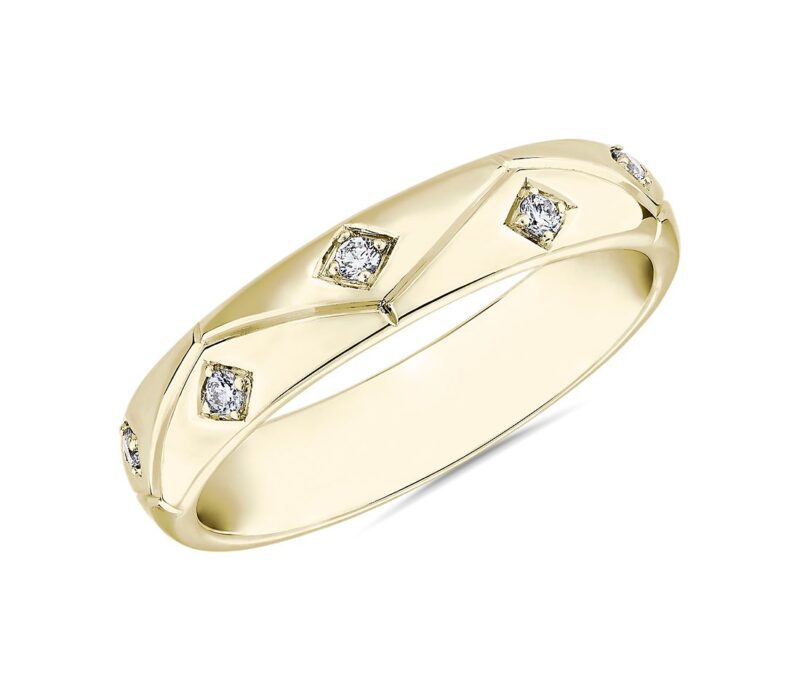 ZAC Zac Posen Starlight Band in 14k White Gold (1/10 ct. tw.) - Image 3