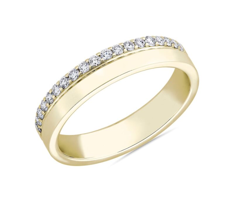 ZAC Zac Posen Diamond Edge Band in 14k White Gold (1/5 ct. tw.) - Image 3