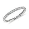 Riviera Pavé Diamond Eternity Ring in 14k White Gold (1/2 ct. tw.)