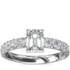 Riviera Pavé Diamond Engagement Ring in Platinum (5/8 ct. tw.)