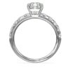 Riviera Pavé Diamond Engagement Ring in Platinum (5/8 ct. tw.)