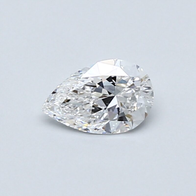 0.34-Carat Pear Shaped Diamond